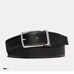 Coach reversible leather belt